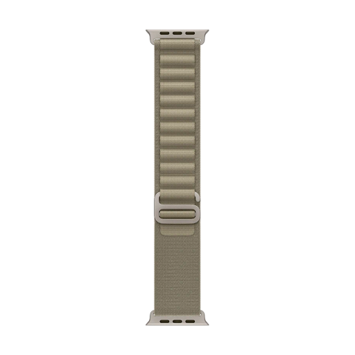 Apple 49mm Alpine Loop Band for Apple Watch 44/45/49 mm, Size M, Olive
